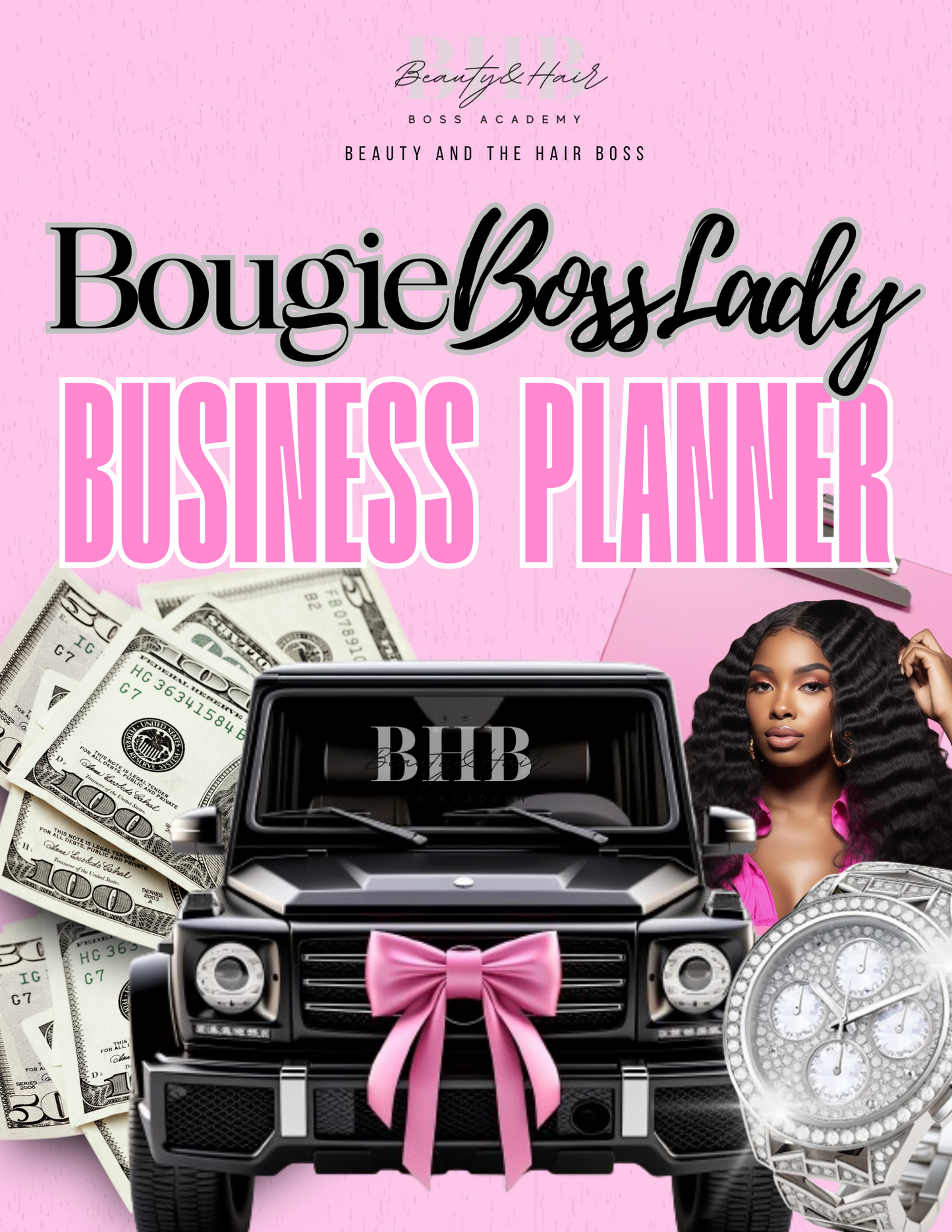 Bougie Boss Lady: Business Planner 2024